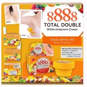 🌷Orange White Underarm Cream Gluta White Moisturising Silky